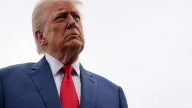 World News | Trump Briefed on Military, Cyber, Psychological Options Against Iran Amid Nationwide Protests: Reports