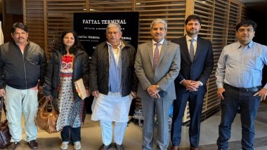 World News | Union Minister of Fisheries Arrives in Israel for 'Sea The Future' Conference