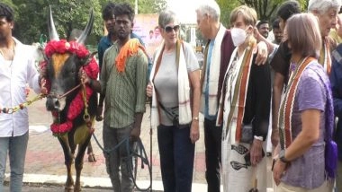 India News | TN: Tiruchirappalli Collectorate Celebrates Pongal with Foreign Tourists
