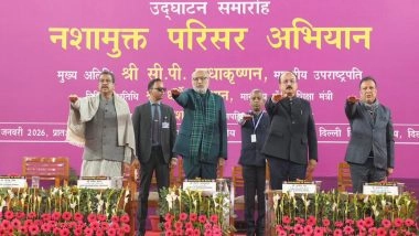 India News | VP Radhakrishnan Inaugurates Drug-free Campus Campaign at DU