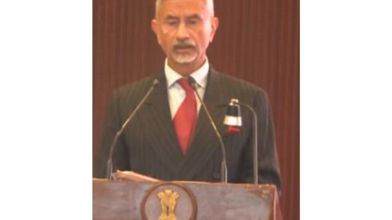 World News | BRICS 2026 Theme, Logo, Website Unveiled; EAM Jaishankar Pushes for People-first, Reformed Multilateralism