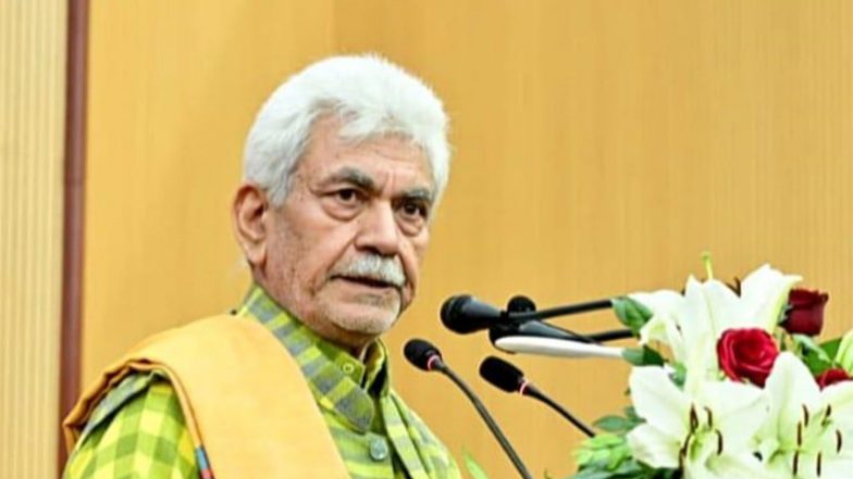 India News | J-K: LG Manoj Sinha Terminates Services of 5 Govt Employees over Alleged Terror Links