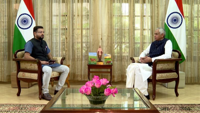Business News | Game Changers with MJ to Air Landmark Interview with Gujarat and Maharashtra Governor Acharya Devvrat