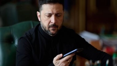 World News | Zelenskyy Briefs Dutch PM Schoof on Intensified Russian Strikes, Seeks More Air Defence and Energy Support