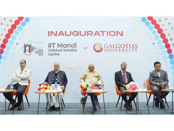 Business News | Galgotias University Inaugurates IIT Mandi Catalyst Satellite Centre, Signs MoUs to Strengthen India's Startup Ecosystem