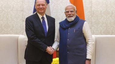 World News | PM Modi Meets Macron's Advisor Emmanuel Bonne, Reaffirms India-France Strategic Partnership
