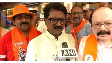 India News | "Will Once Again Hoist the Saffron Flag:" UBT MP Arvind Sawant on Raj and Uddhav Thackeray Joining Hands for BMC Elections