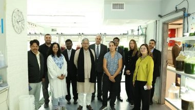 India News |  Union Minister Lalan Singh Visits Israel to Participate in 'Blue Food Security Summit', Eyes Joint Research Ties