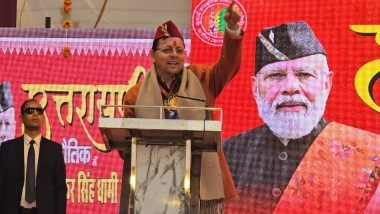 India News | Uttarakhand CM Dhami Inaugurates Uttarayani Kauthik Fair in Khatima