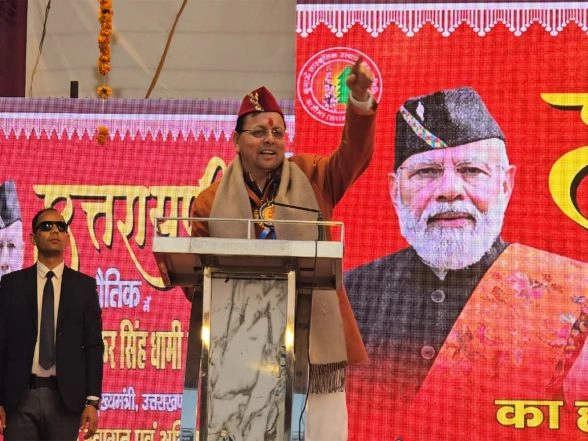 India News | Uttarakhand CM Dhami Inaugurates Uttarayani Kauthik Fair in Khatima