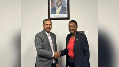 World News | Indian High Commissioner Meets Kenya's National Security Advisor; Sides Discuss Existing Strategic and Security-related Areas of Cooperation