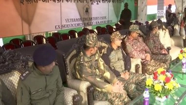 India News | Jammu and Kashmir: 10th Veteran's Day Celebrations Held in Rajouri to Honor Army's Ex-servicemen