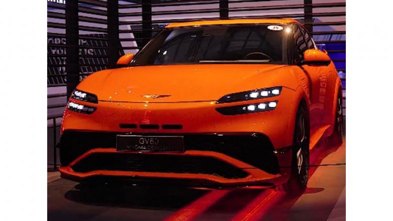 Business News | Genesis Unveils GV60 Magma as Brand's First High-performance Electric Vehicle