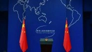 World News | China Says It Supports Iran in Maintaining Stability, Denounces US Tariffs