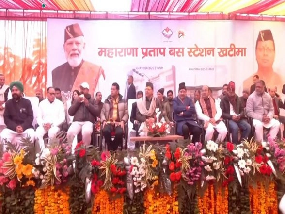 India News | Uttarakhand CM Dhami Inaugurates New Khatima Bus Terminal