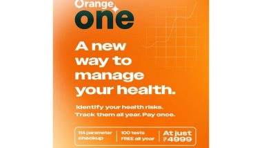 Business News | Orange Health Labs Launches Orange One, a Revolutionary Initiative That Aims to Redefine Preventive Healthcare
