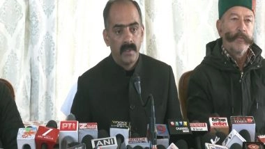 India News | Unfortunate to Blame IAS, IPS Officers for Inability to Execute Work: Himachal Minister Anirudh Singh on Vikramaditya Singh's Remarks