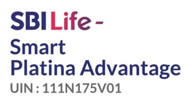 Business News | SBI Life Launches 'SBI Life- Smart Platina Advantage', a Life Insurance Guaranteed Savings Plan for Long-term Financial Confidence