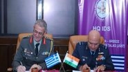 World News | India and Greece Hold Inaugural Joint Services Staff Talks, Deepening Defence Cooperation