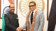 World News | Om Birla Meets Trinidad and Tobago Speaker; Discusses Strengthening Parliamentary Cooperation, Enhancing Trade Ties