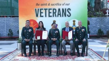 India News | Shimla: Indian Army Training Command Holds 10th Armed Forces Veterans Day Event