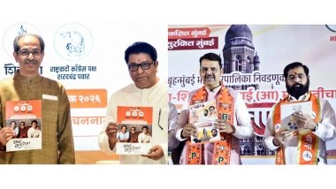 India News | Thackeray Brothers Play 'Marathi' Card, Fadnavis Talks Development as 29 Municipal Bodies Go to Polls in Maharashtra on Thursday