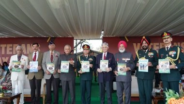 India News | Veterans Day Celebrated Across India: Army Investiture Ceremony Held in Jaipur