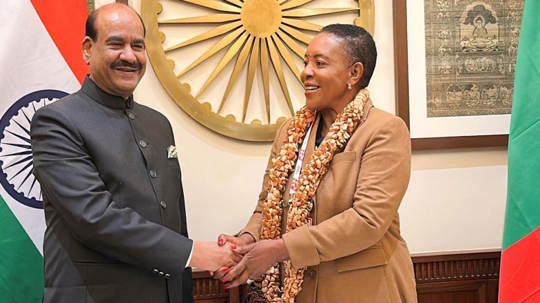 World News | Om Birla Meets Zambia National Assembly Speaker