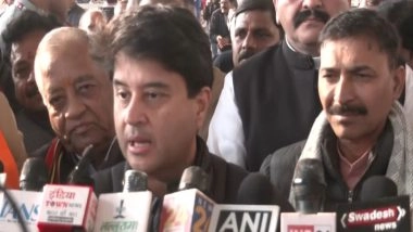 India News | "Those Who Object Fear Losing:" Union Minister Jyotiraditya Scindia on SIR Process