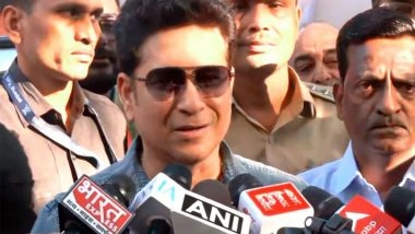 Sports News | Sachin Tendulkar Casts Vote in BMC Polls