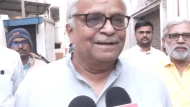 India News | RSS Leader Suresh Bhaiyyaji Joshi Votes in Nagpur Municipal Corporation Polls