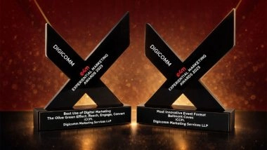 Business News | Digicomm, the Digital Arm of ICCPL Group, Clinches Double Wins at Experiential Marketing Awards 2025