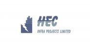 Business News | HEC Infra Projects Limited Wins ₹16.35 Cr Order for Battery Energy Storage System Project