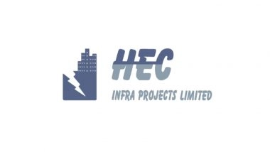 Business News | HEC Infra Projects Limited Wins ₹16.35 Cr Order for Battery Energy Storage System Project