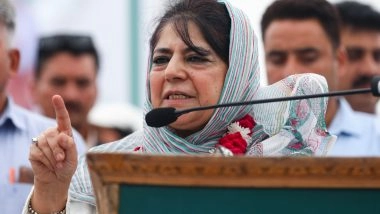 India News | J-K: PDP Chief Mehbooba Mufti Urges MEA to Ensure Safe Return of Indian Students Stranded in Iran