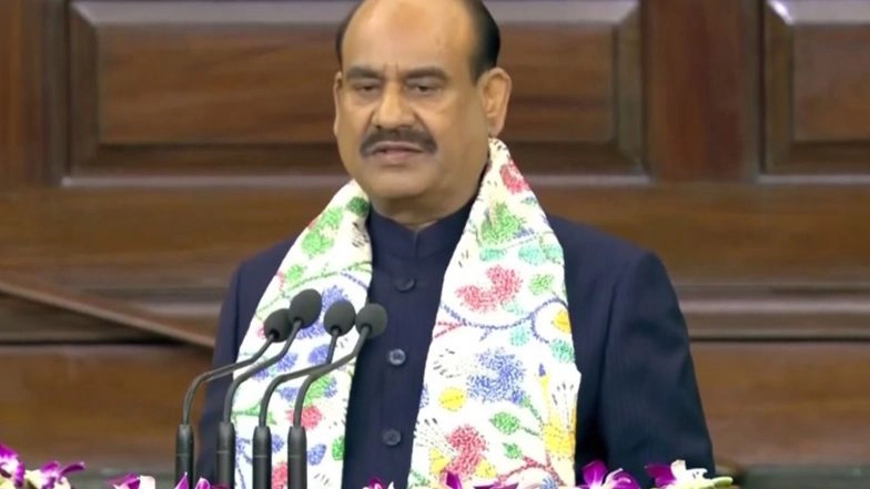 India News | Lok Sabha Speaker Calls for Ethical AI in Democracies, Lauds PM Modi's Leadership at Global Parliamentary Meet