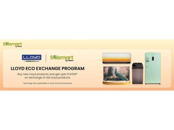 Business News | Selsmart by Attero and Havells' Lloyd Launch 'Lloyd Eco Exchange Program', to Enable Responsible Appliance Upgrades