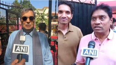 Entertainment News | BMC Polls: Filmmaker Subhash Ghai, Johnny Lever Step out to Cast Their Votes