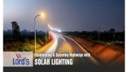 Business News | Lord's Mark to Illuminate Accident-Prone Highways with World-First Data-Driven Solar Design