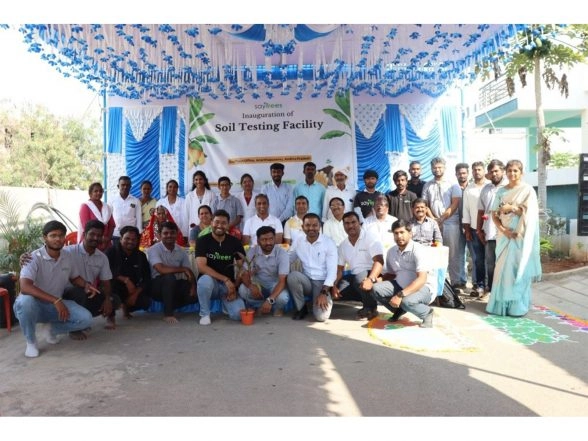 Business News | PM Modi Praised NGO SayTrees Launches First Soil Testing Facility to Help Andhra Farmers Grow Better