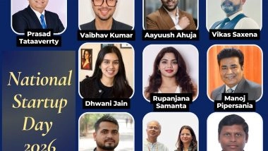 Business News | National Startup Day 2026: Startups & Founders Shaping India's Growth Story