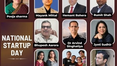 Business News | National Startup Day 2026: Visionary Founders and Startups Transforming India