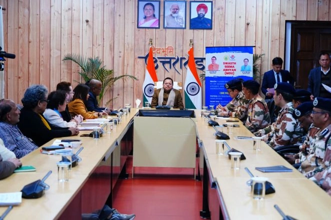 India News | Uttarakhand Govt, ITBP Sign MoU for 'Healthy Border Campaign' to Boost Healthcare in Remote Villages