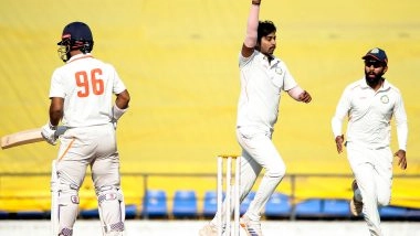 Sports News | Vijay Hazare Trophy: Darshan Nalkande Shines with 5/48 as Vidarbha Restricts Karnataka to 280 in First Semi-final