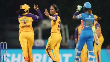 Sports News | WPL 2026: UP Warriorz Win Toss, Opt to Field Against Mumbai Indians