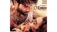 Entertainment News | Shahid, Triptii's Promise Intense Chemistry in 'O' Romeo' Poster