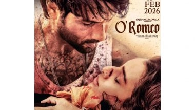 Entertainment News | Shahid, Triptii's Promise Intense Chemistry in 'O' Romeo' Poster