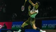 Sports News | India Open 2026: Lakshya Sen Beats Kenta Nishimoto in Straight Games to Reach Quarters