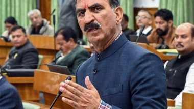 India News |  Himachal CM Calls on Union Ministers, Seeks Centre's Support for Health Infra, Fiscal Relief