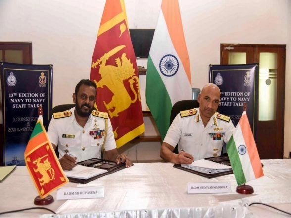 World News | Indian, Sri Lankan Navies Conclude 13th Edition of Staff Talks; Discuss Maritime Security in Indian Ocean Region